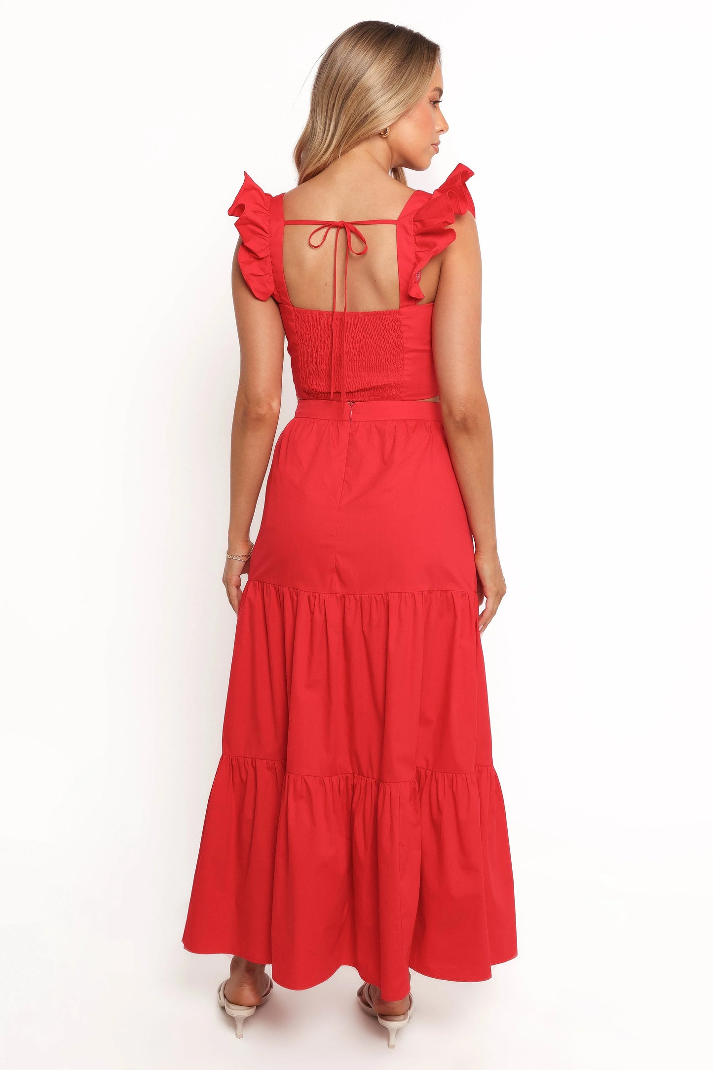 Roxia Skirt Set - Red