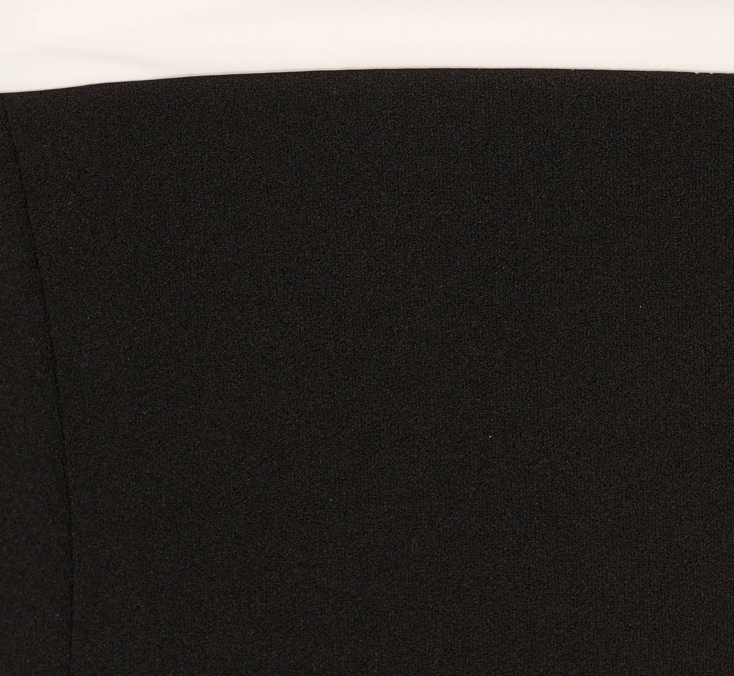 Colorblock Crepe Strapless Jumpsuit With Bow Accent In Black White