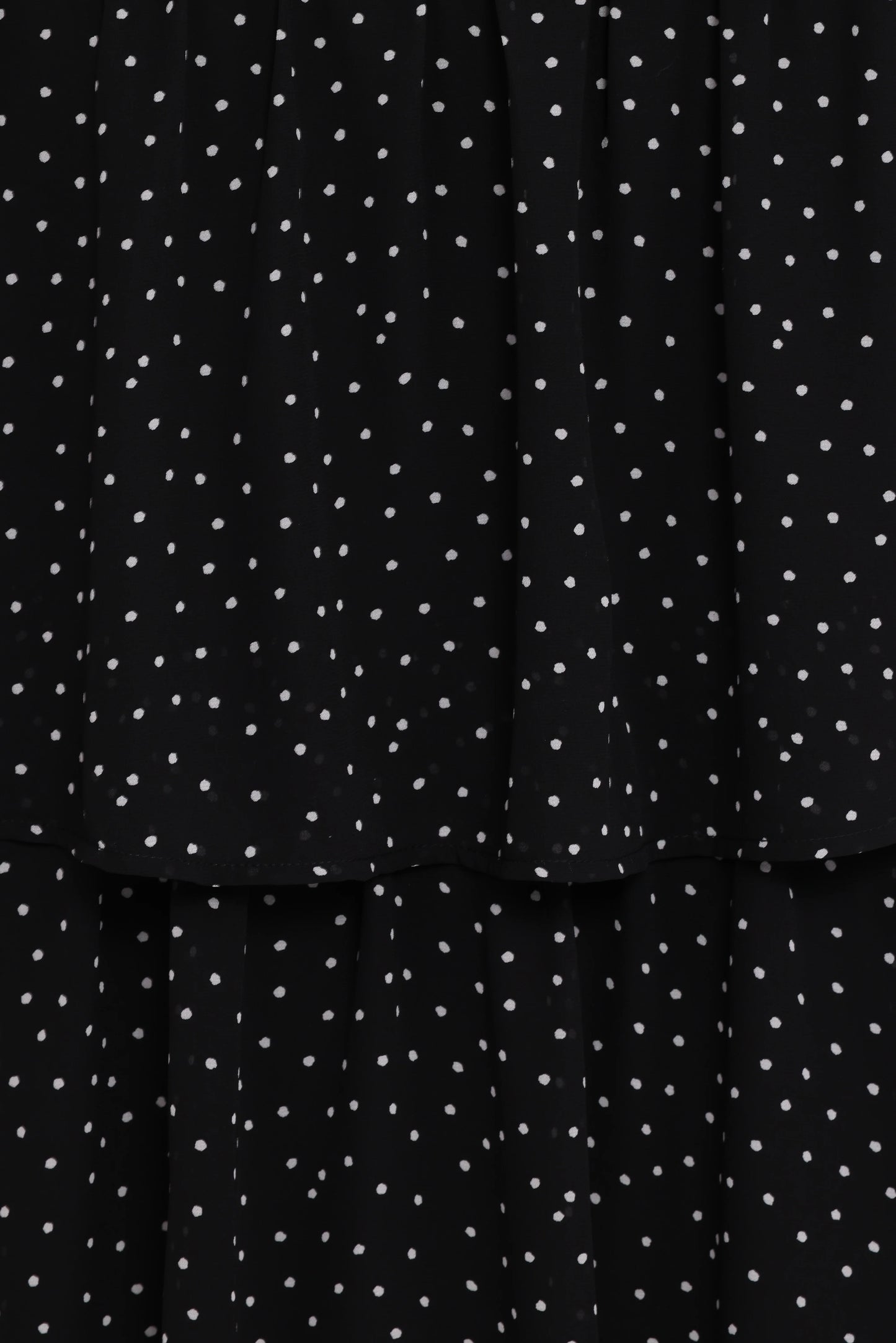 Selina Skirt Set - Black Polka Dot