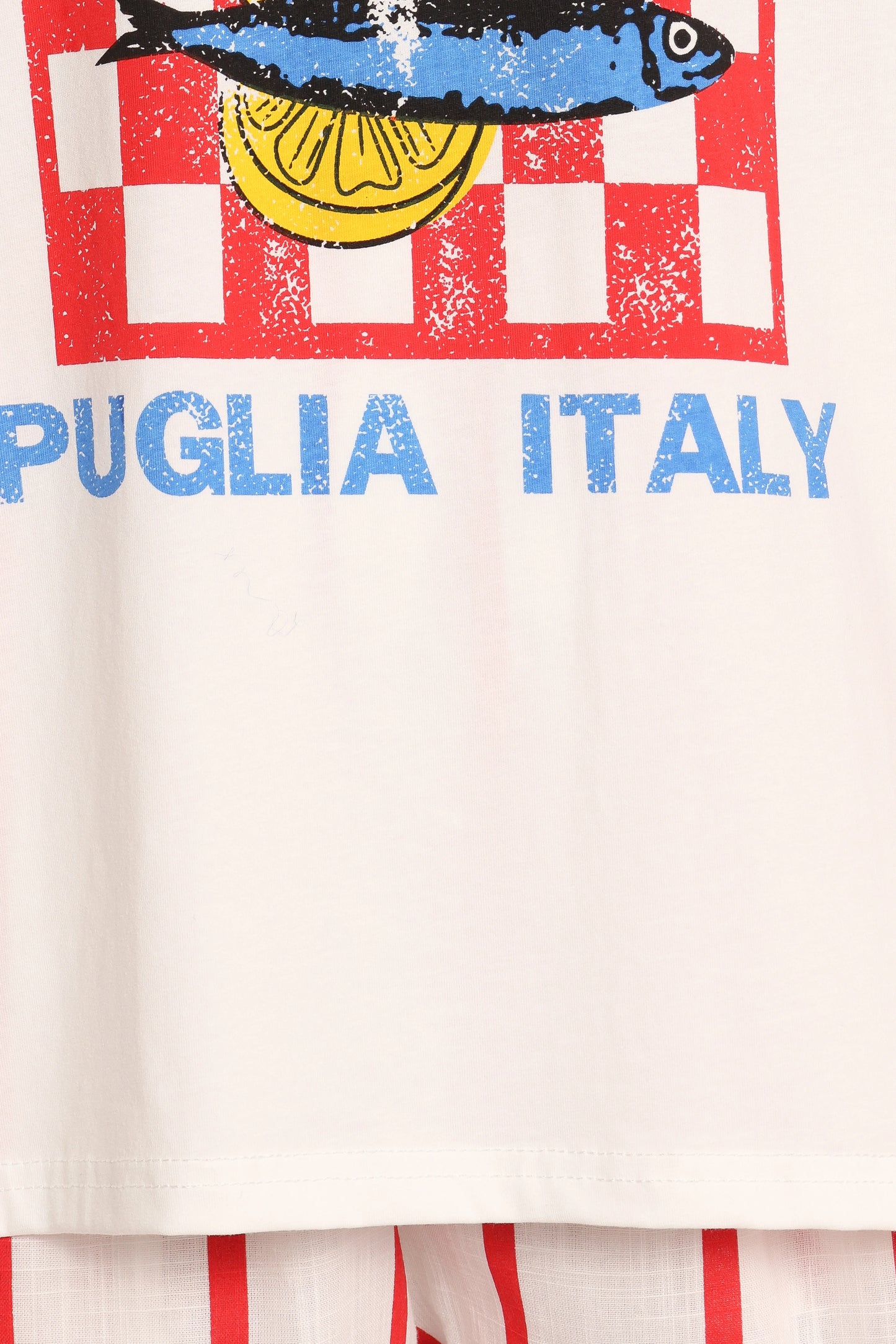 Aperitivo Tee Set - White Red Aperitivo