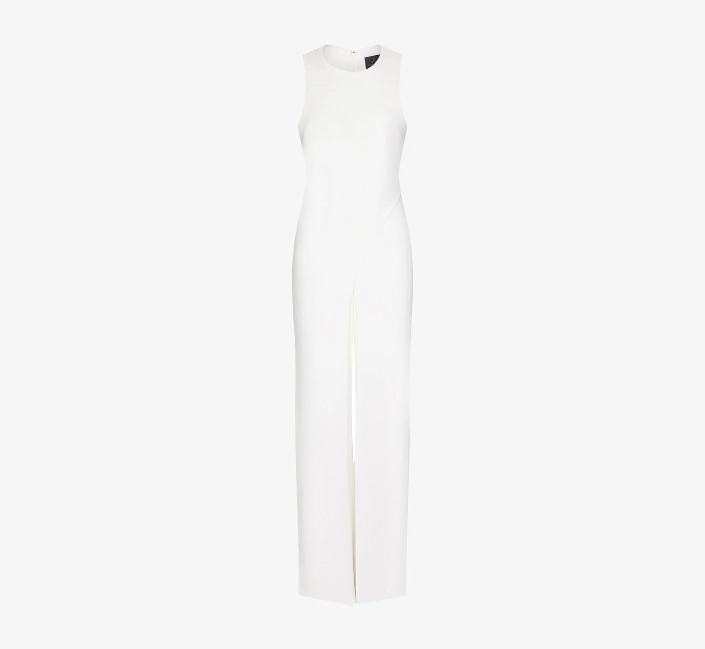 Sleeveless Asymmetrical Jumpsuit In Ivory