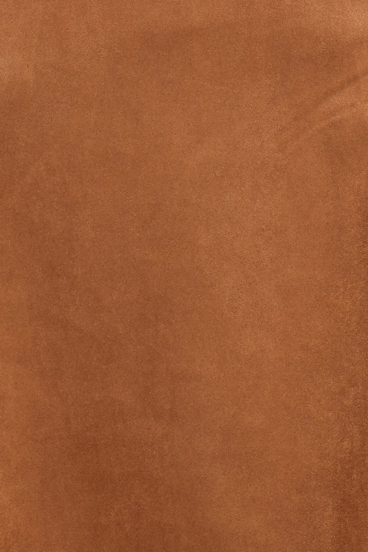 Charles Faux Suede Mini Skirt - Camel
