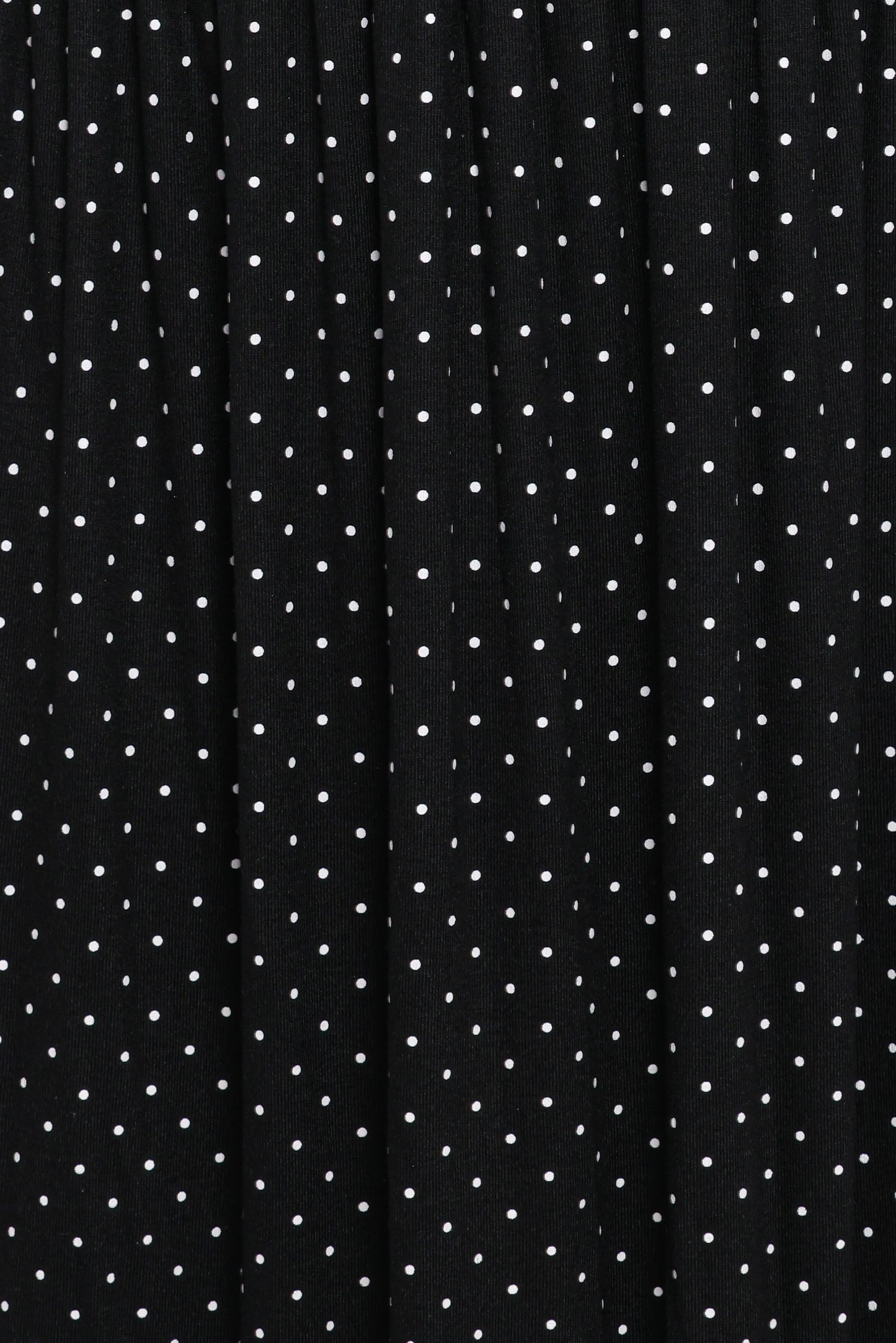 Shirley Maxi Dress - Black Polka Dot