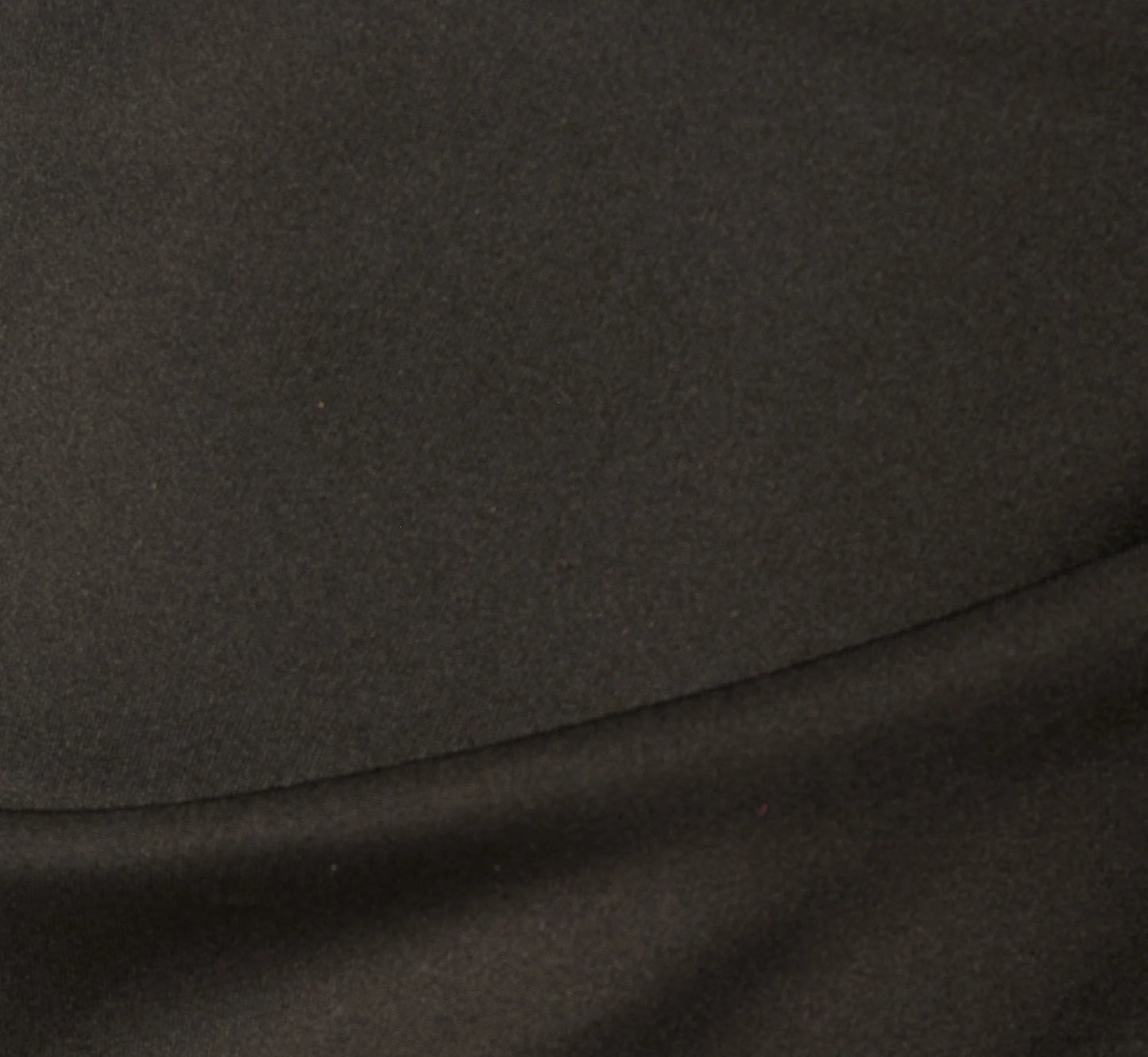 Three Quarter Sleeve Faux Wrap Midi Dress In Black