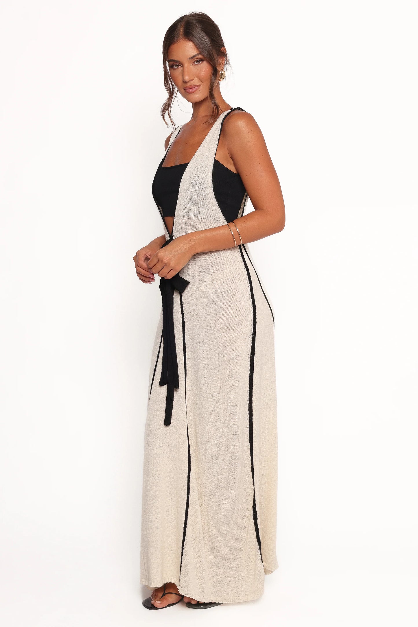 Draco Midi Dress - Cream