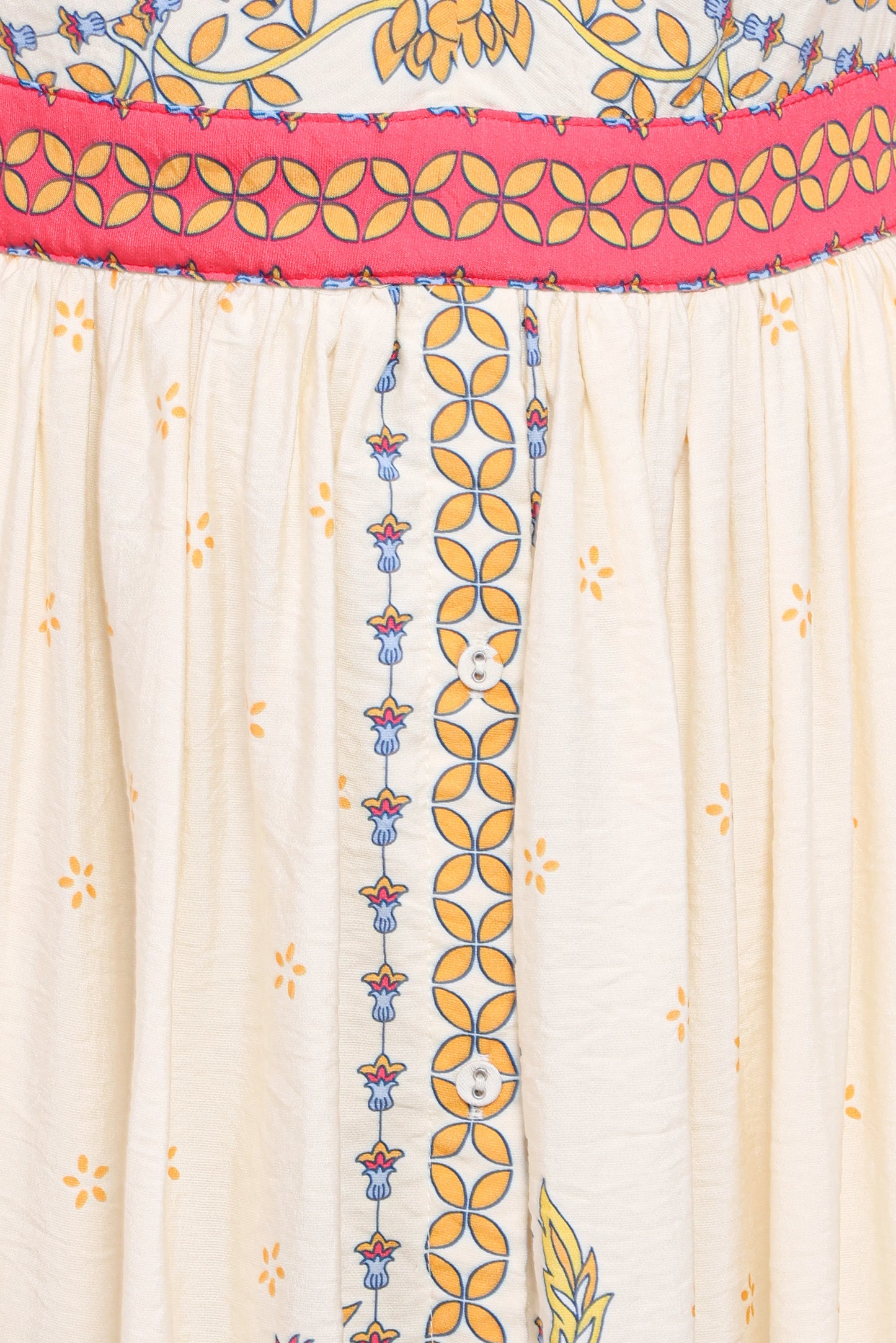 Caelia Maxi Dress - Yellow Multi