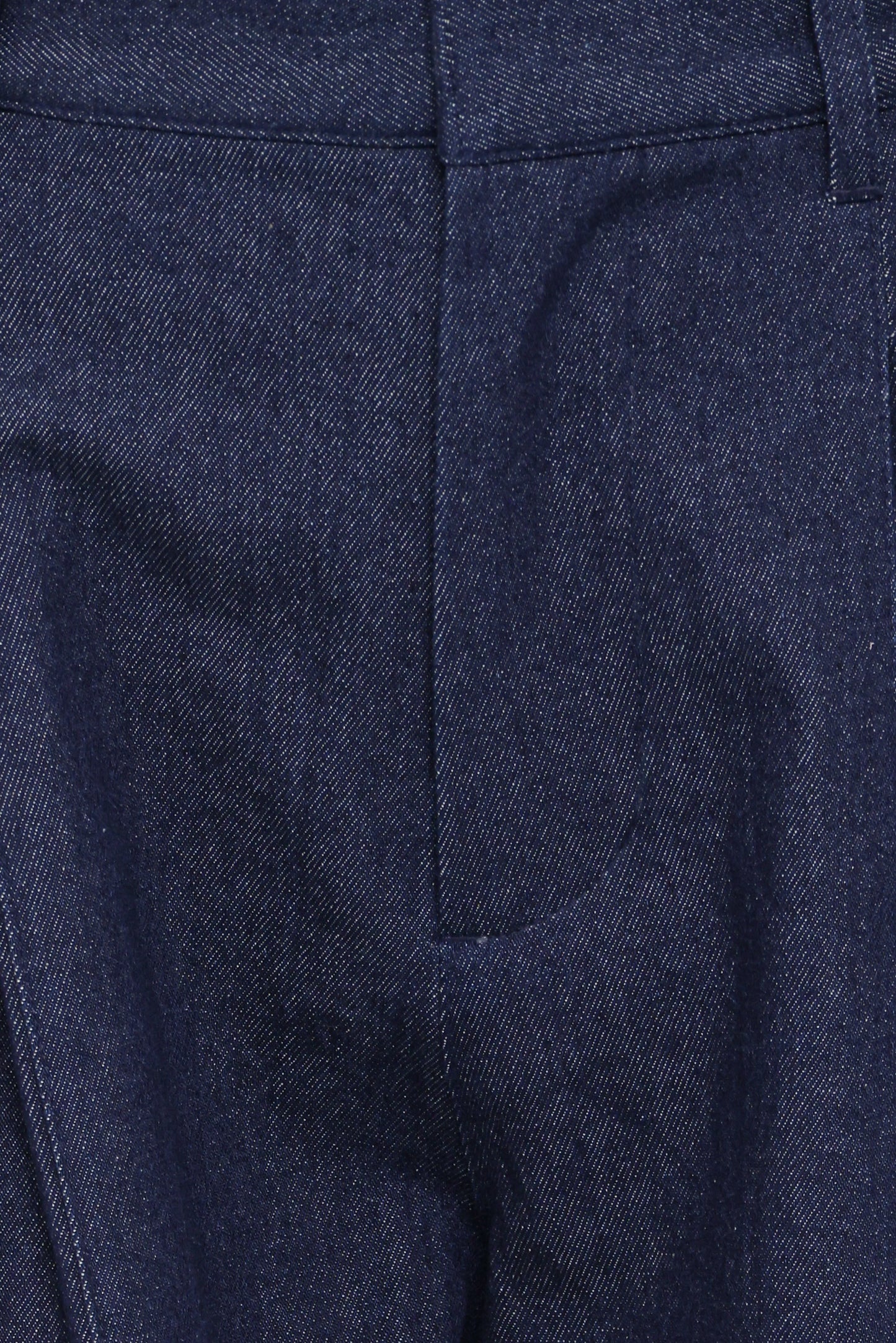 Elinor Cuffed Denim Pant - Dark Wash