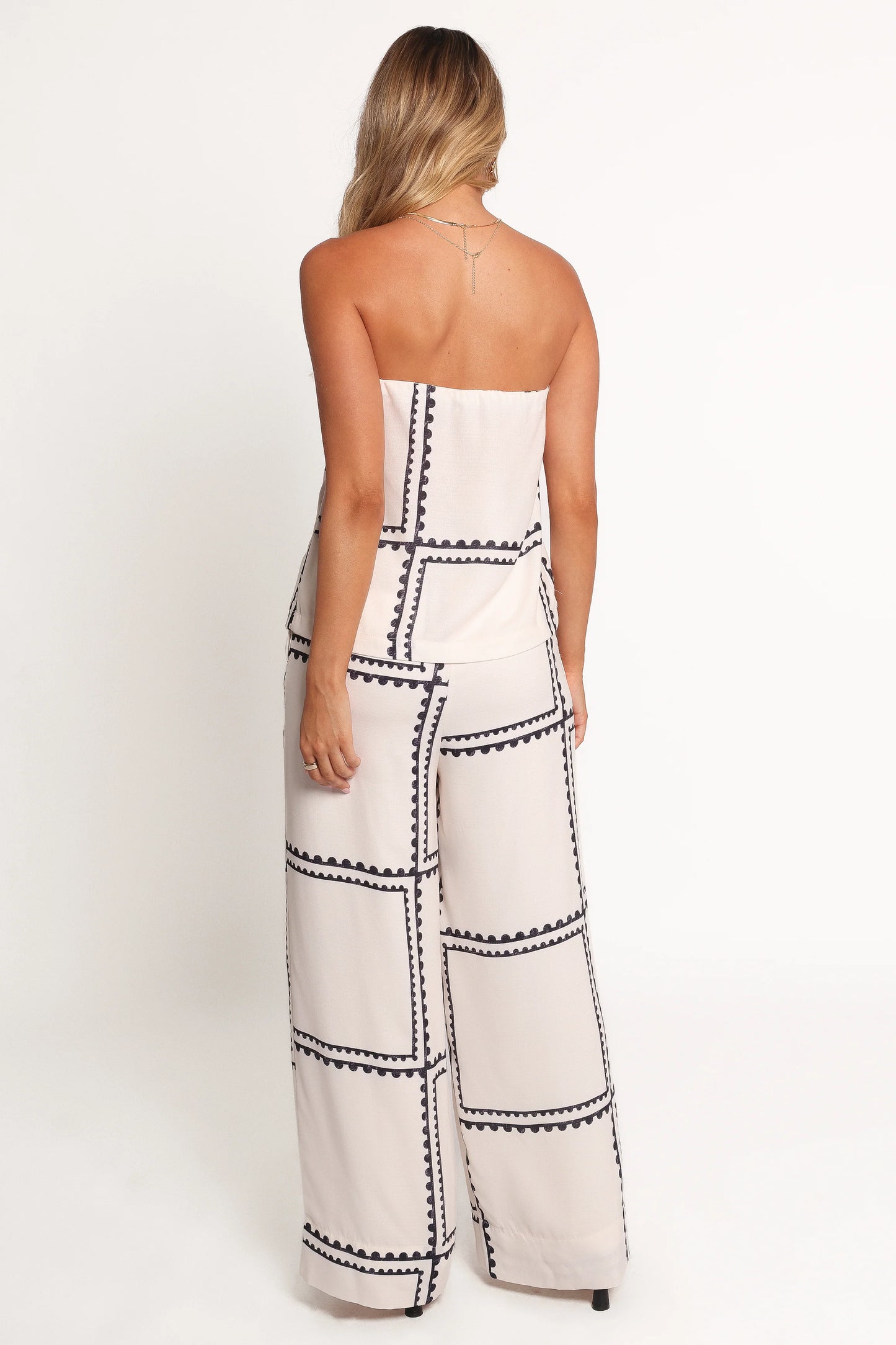 Ezra Pant Set - White