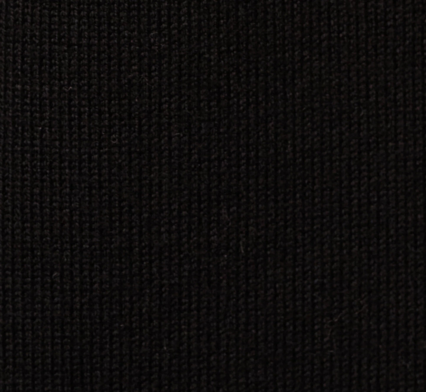 Short Sleeve Pearly Tie Neck Knit Top In Black