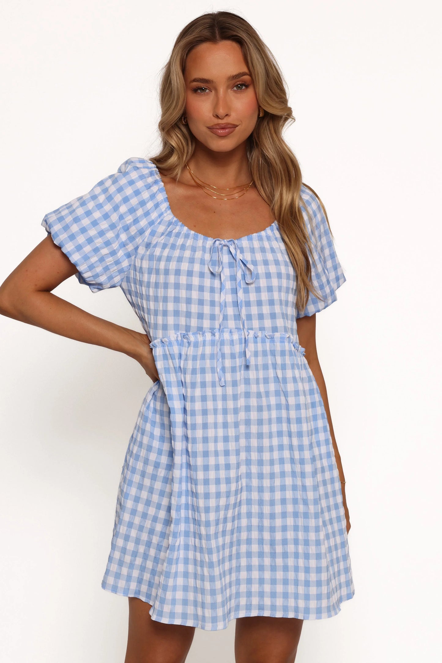 Dorothea Mini Dress - Blue