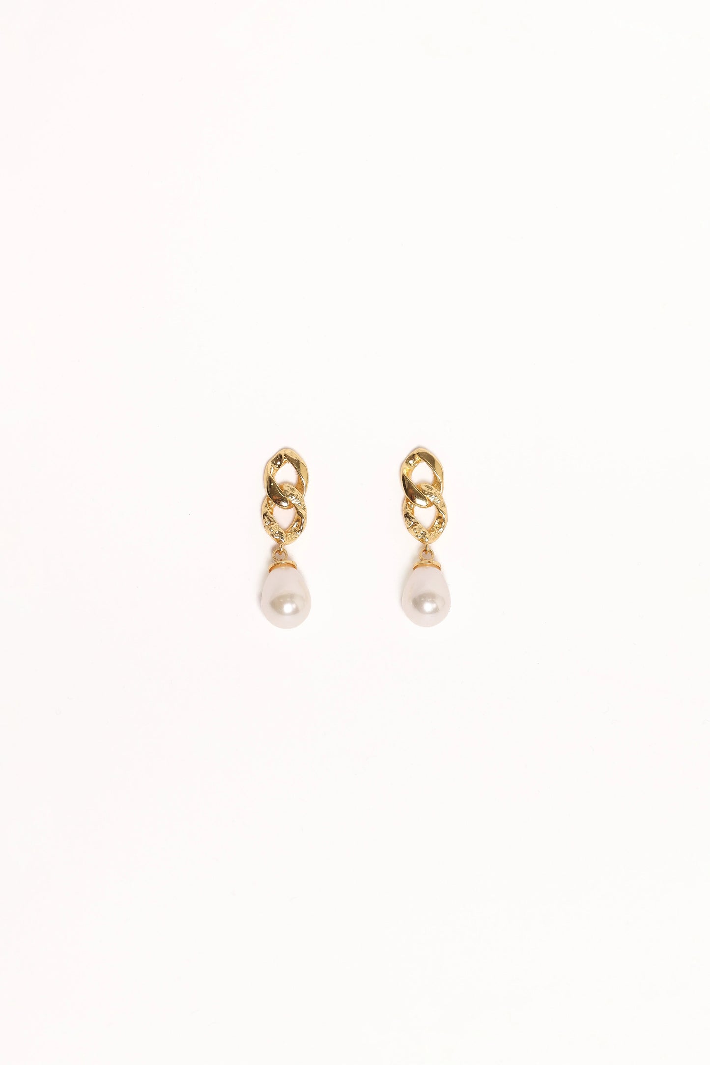 Tallulah Earrings - Gold/Pearl