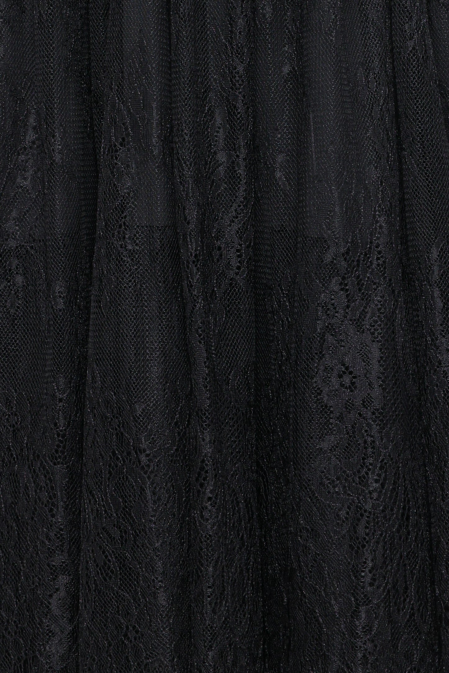 Bloom Strapless Maxi Dress - Black Lace