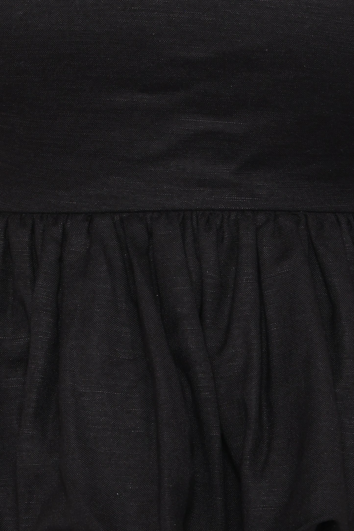 Ursa Peplum Top - Black