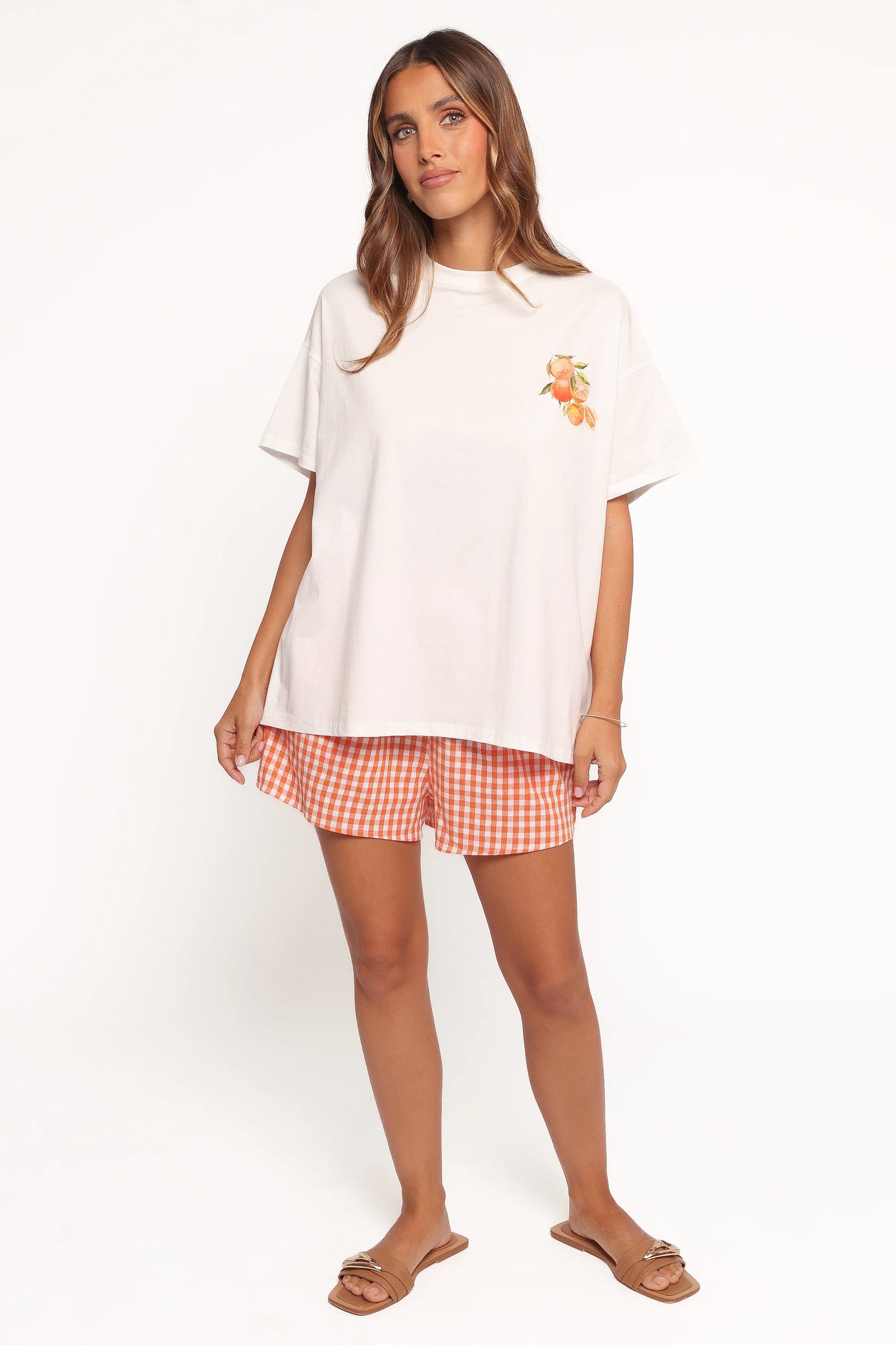 Emilia Short Set - Aperol Orange