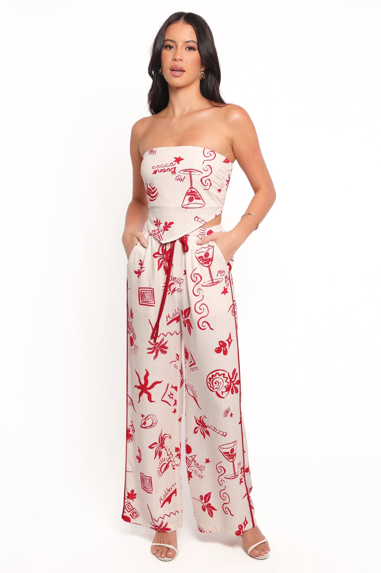 Malta Pant - Red