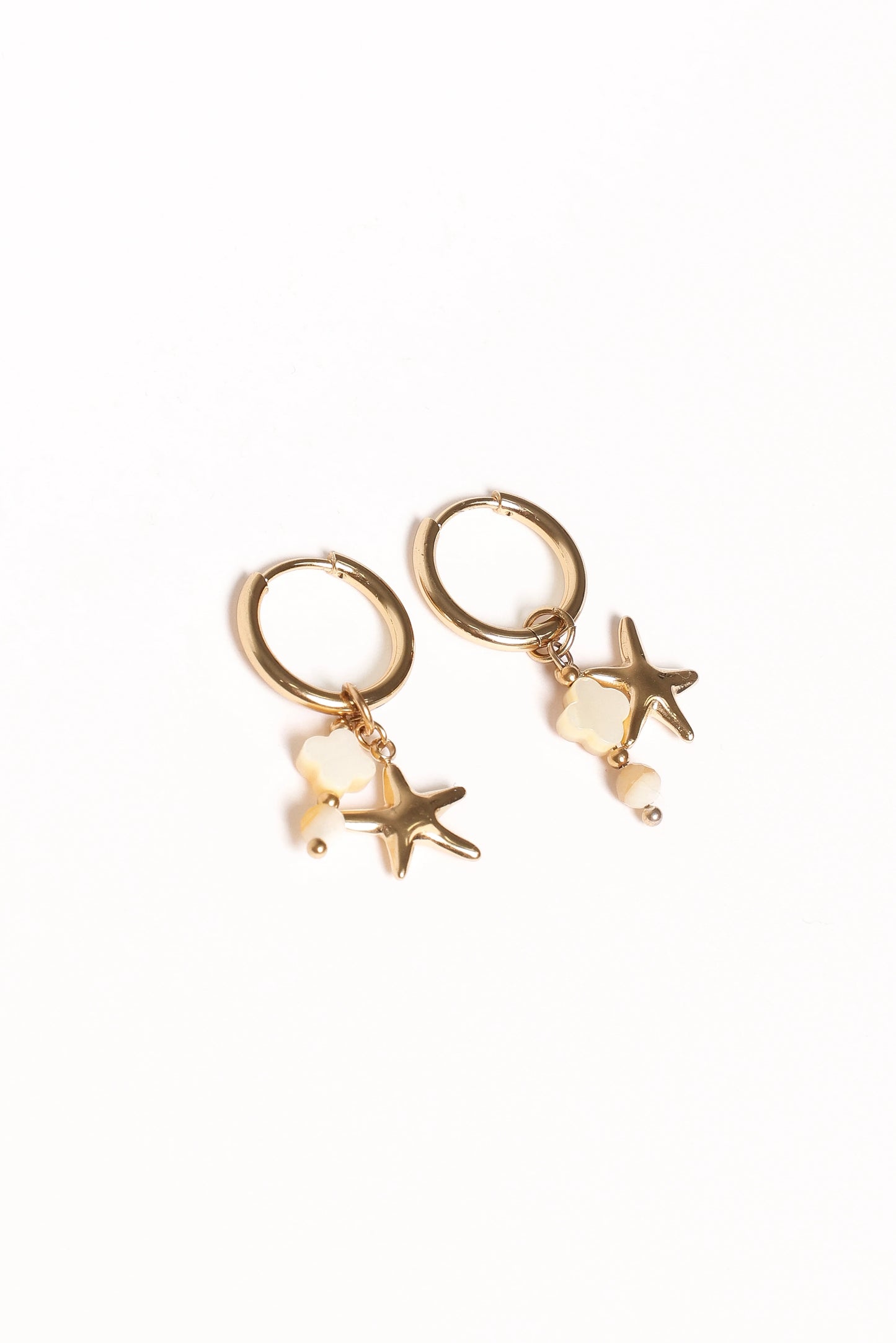 Catania Charm Earrings - Gold