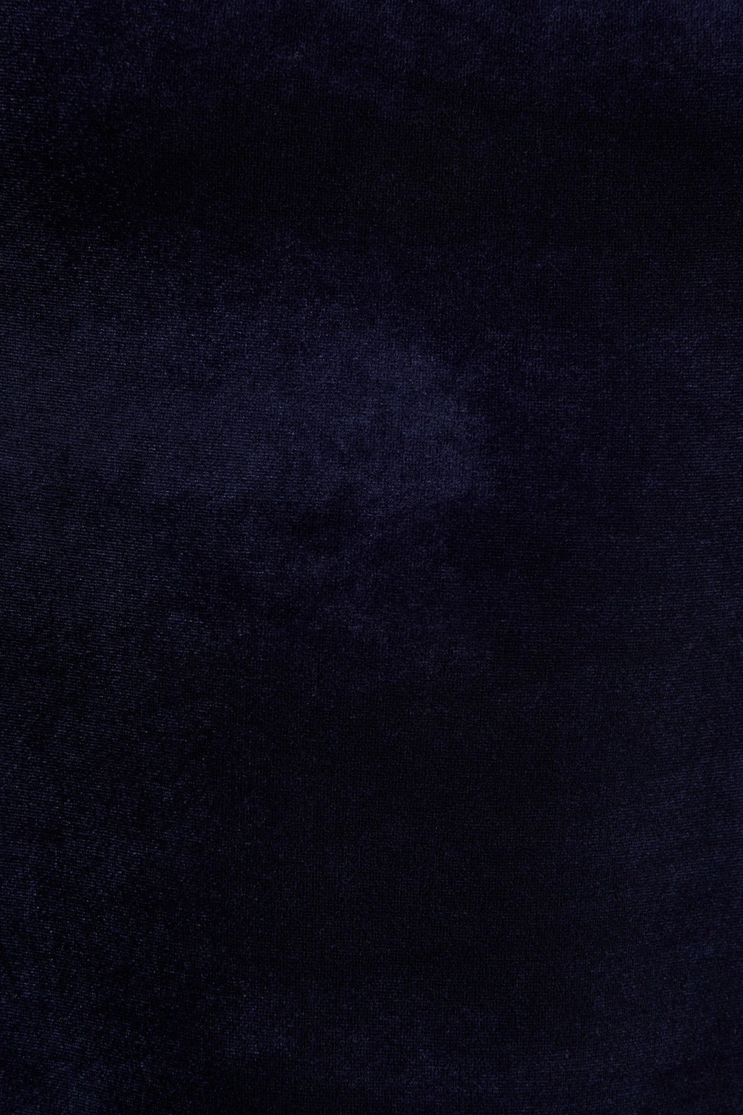 Emberlyn Navy Velvet Scoop-Neck Fishtail Midi Dress