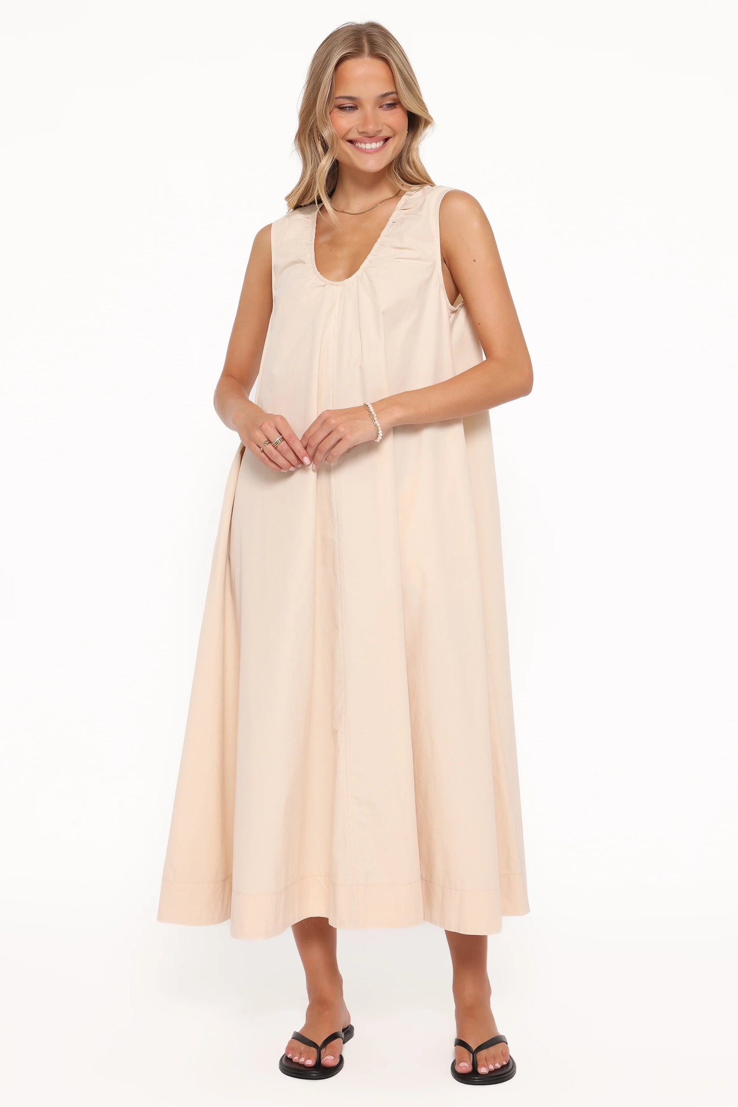 Laurita Maxi Dress - Oatmeal
