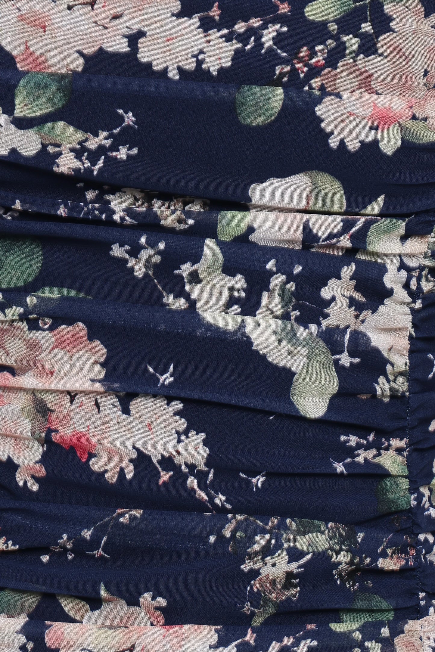 Maia Long Sleeve Top - Navy Floral