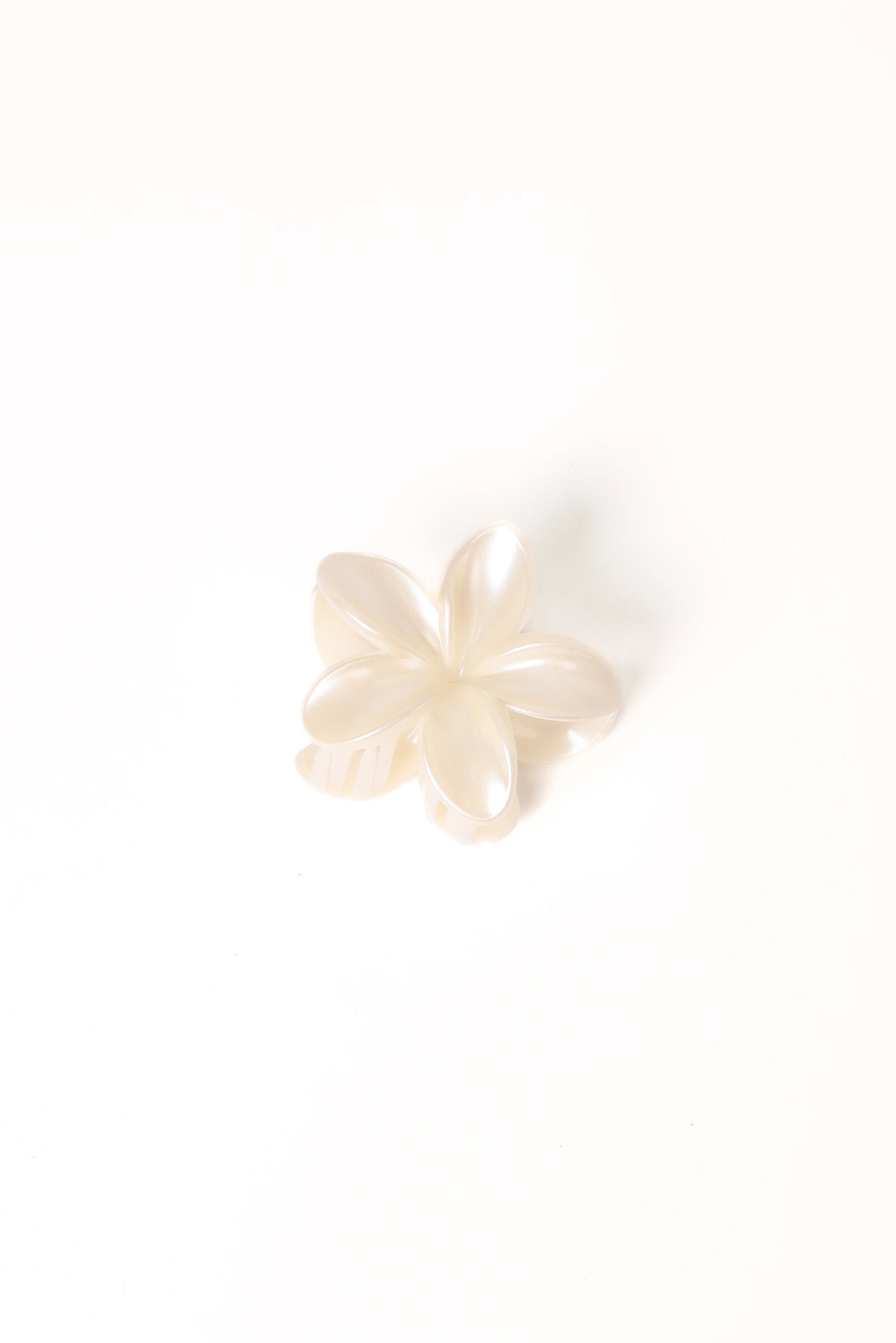 Tiarne Hair Clip - White
