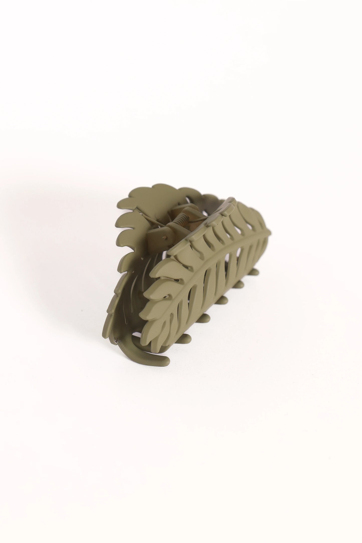 Palm Hair Clip - Green