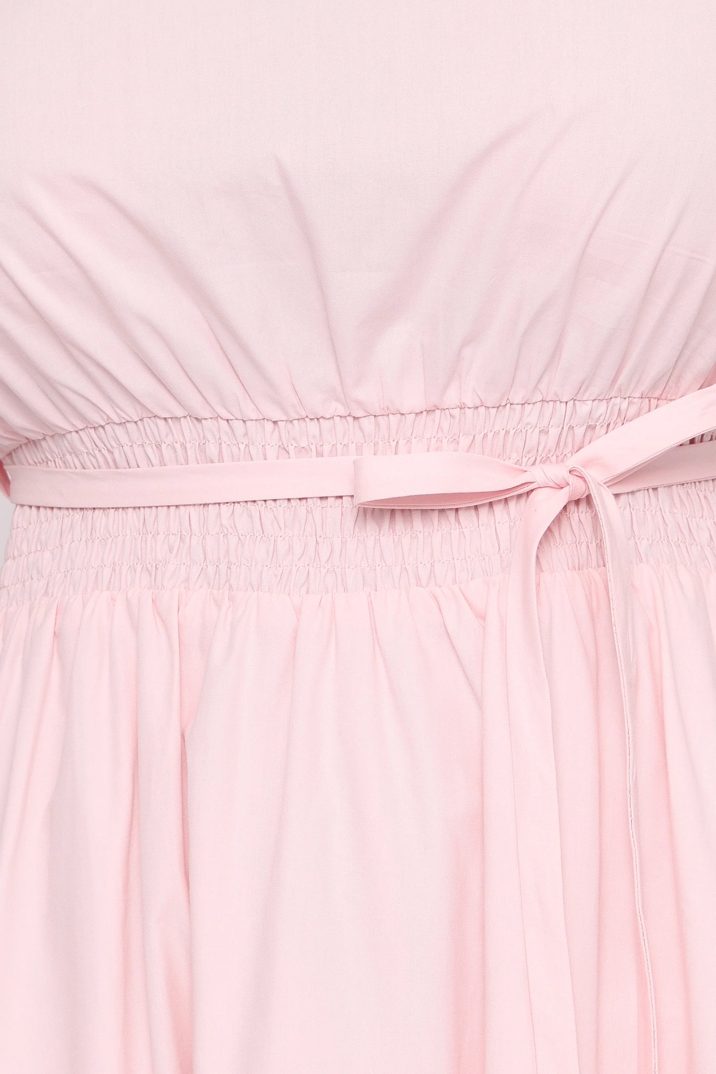 Nellie Midi Dress - Petal Pink