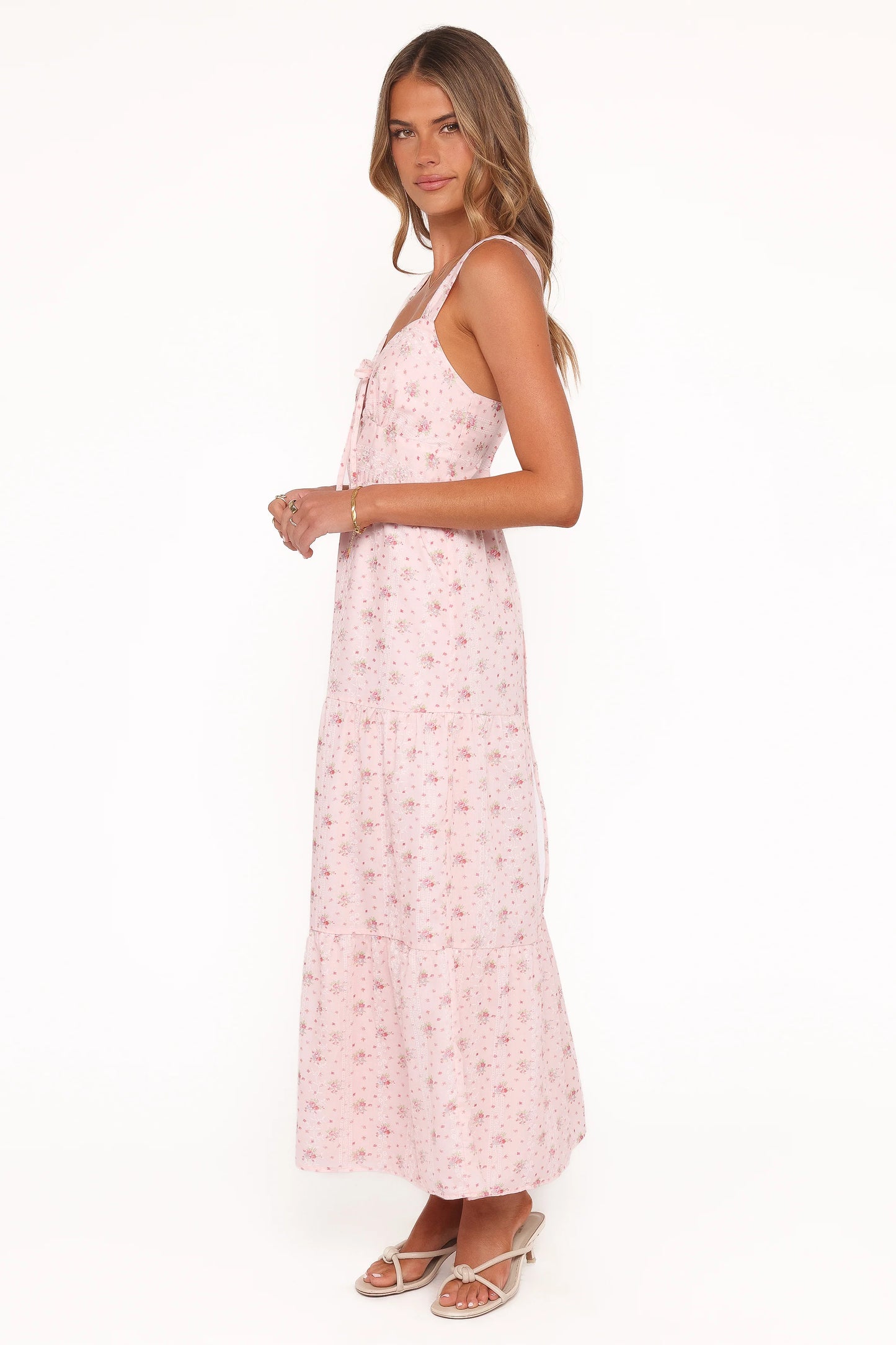 Kendra Maxi Dress - Pink Floral