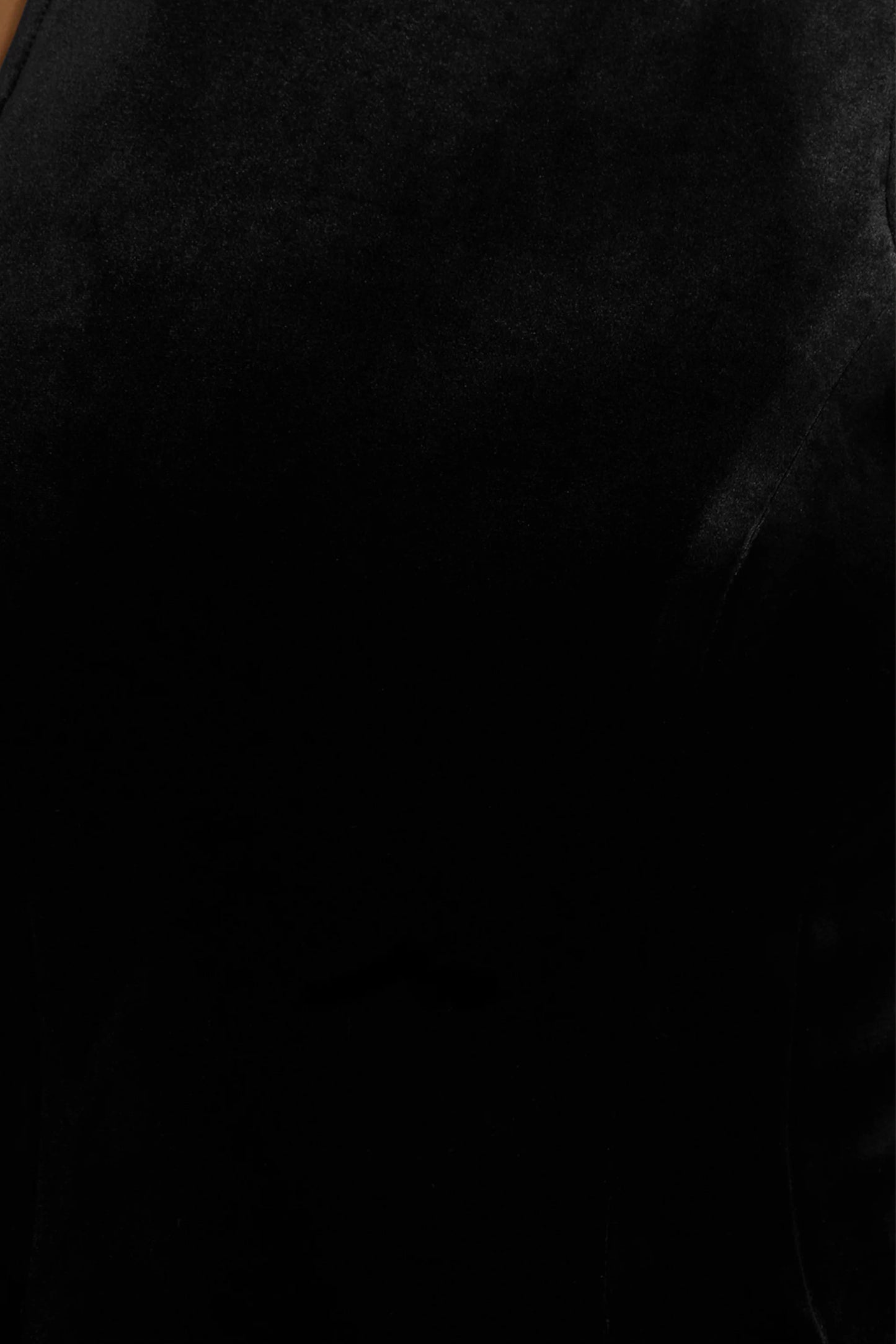 Meva Black Velvet Hand-Embellished High-Neck Mini Dress