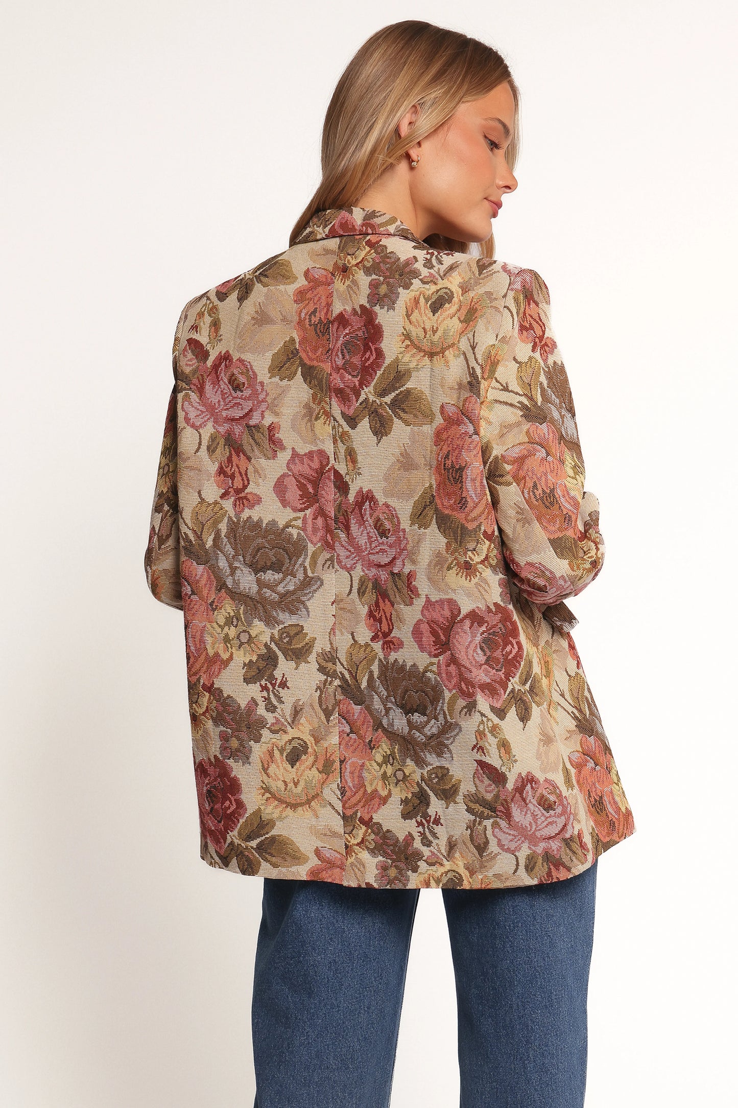 Dawn Oversized Blazer - Floral