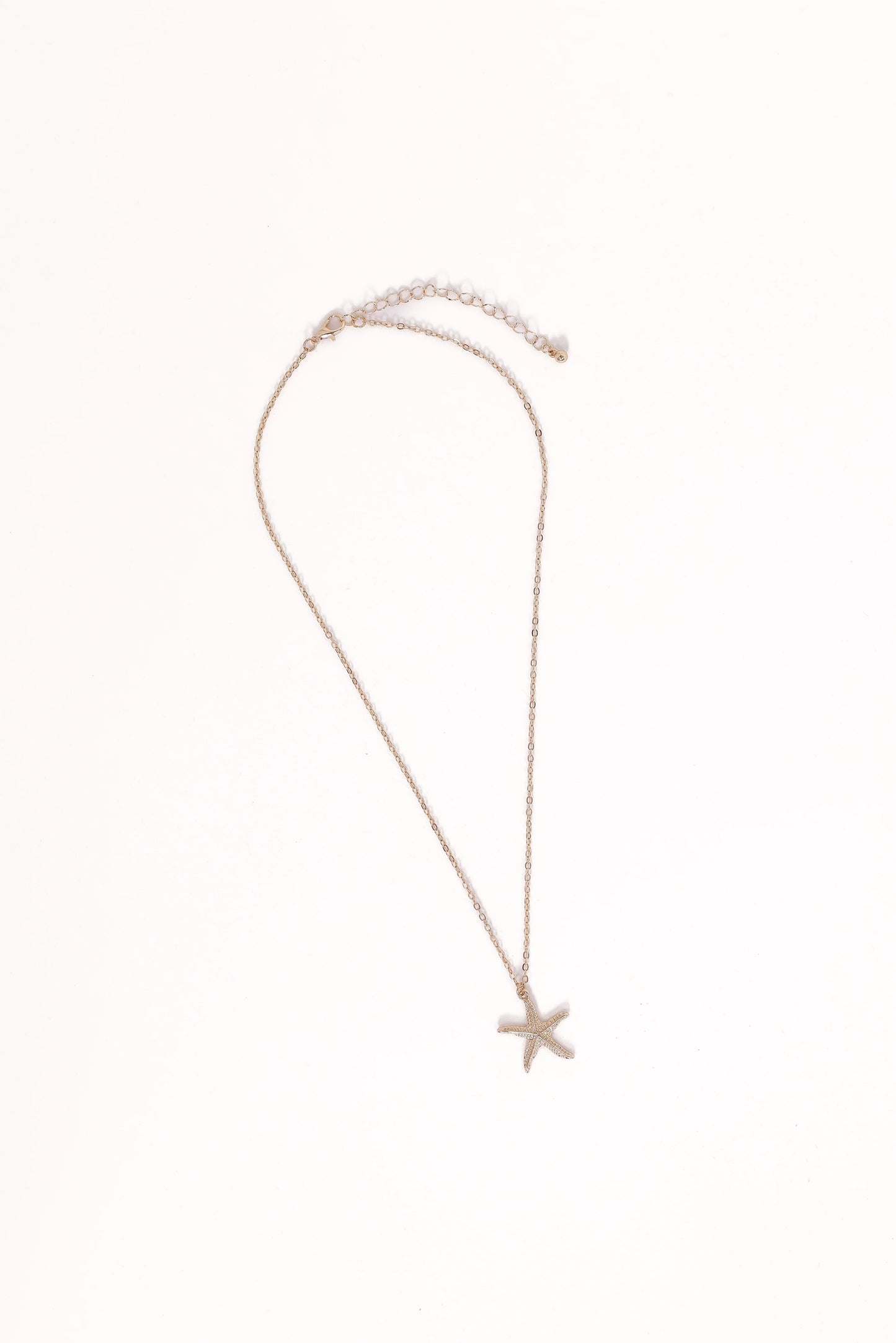 Starfish Necklace - Gold
