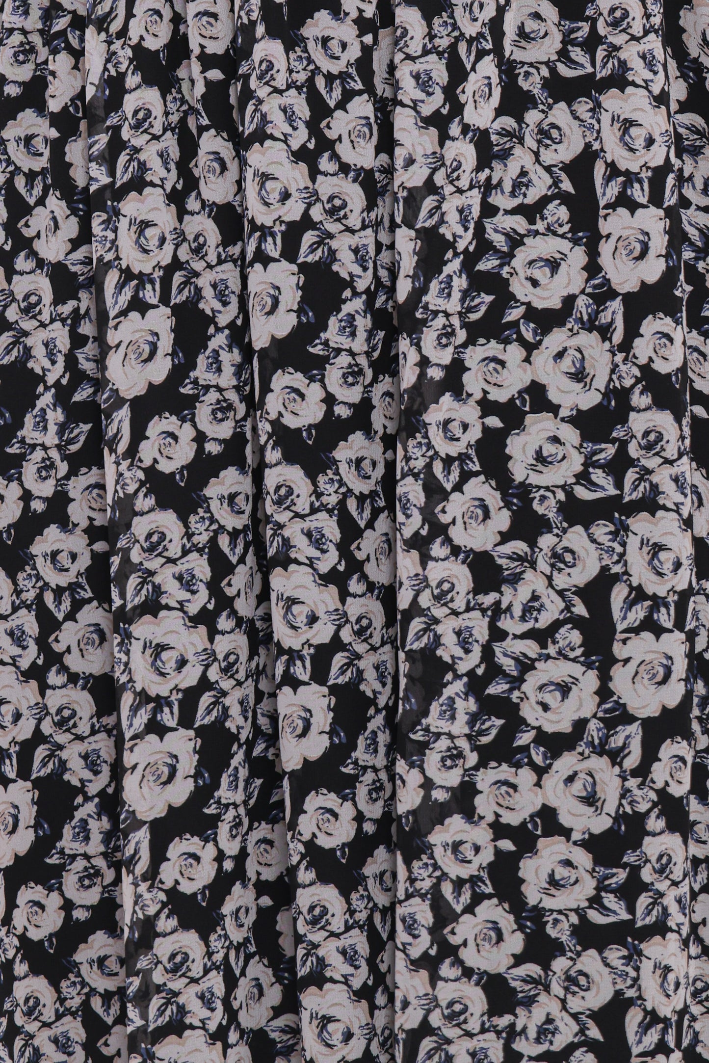 Faith Long Sleeve Maxi Dress - Black Floral