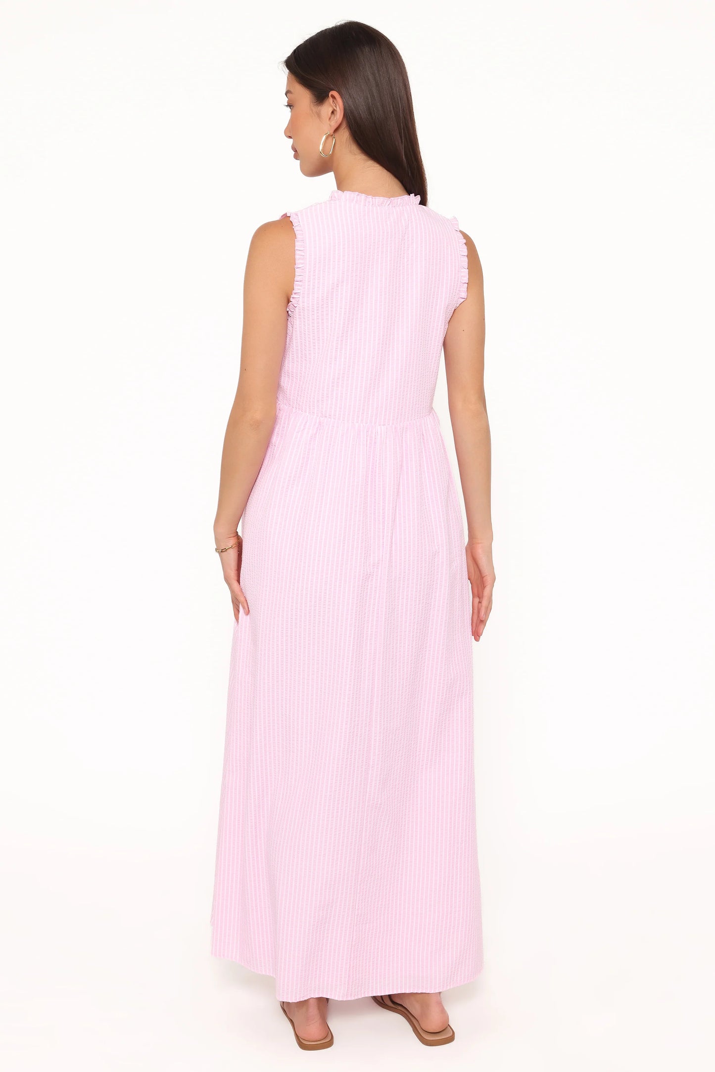 Kalan Maxi Dress - Pink Stripe