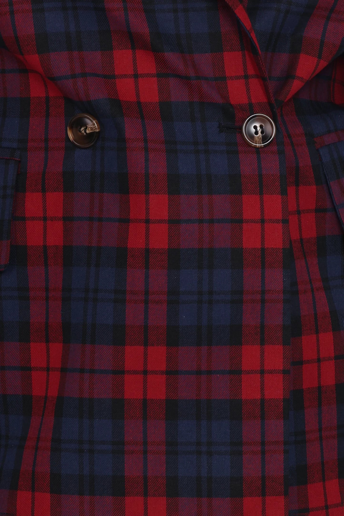 Juliette Blazer - Red Plaid