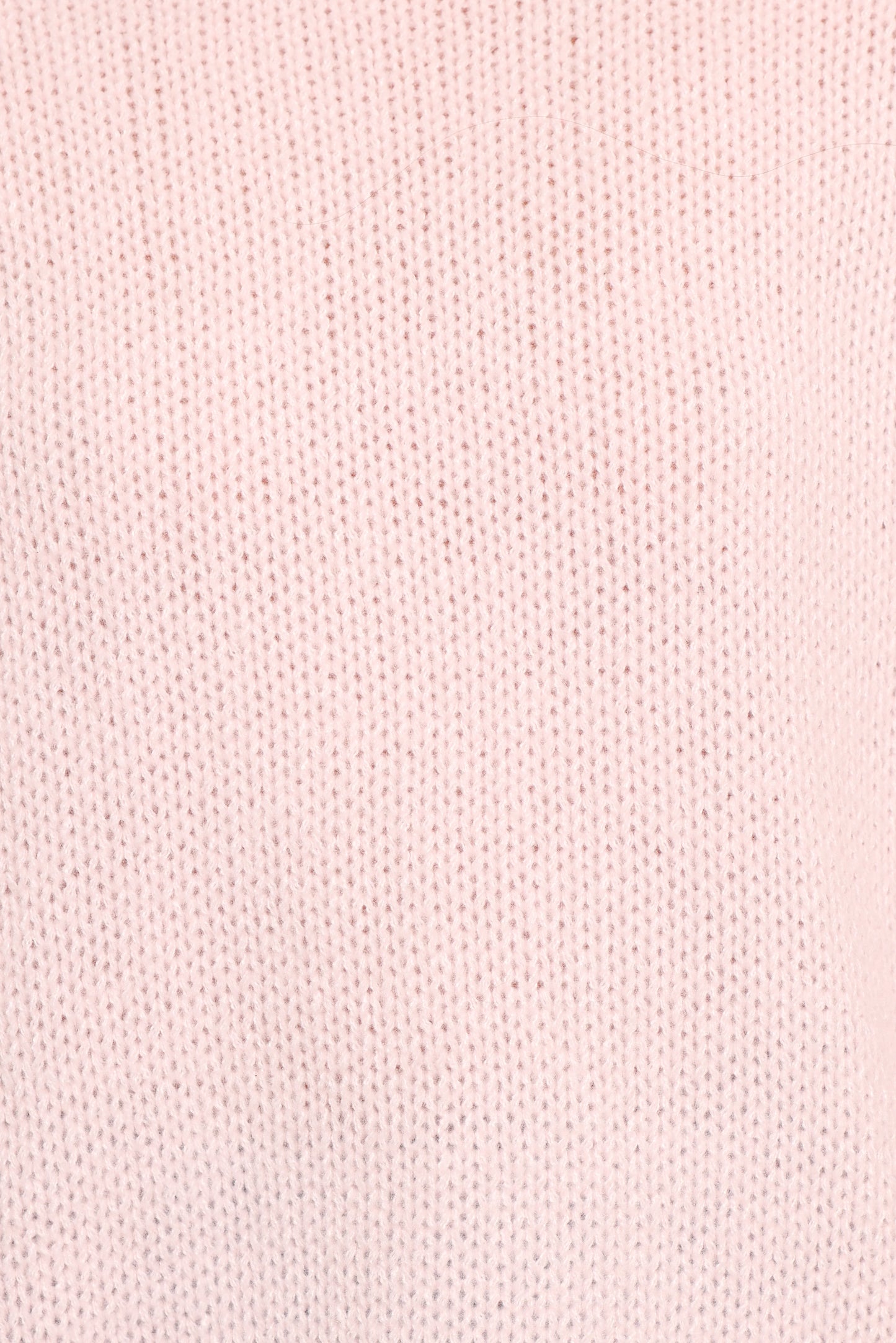 Lover Tie Sleeve Knit Sweater - Pink