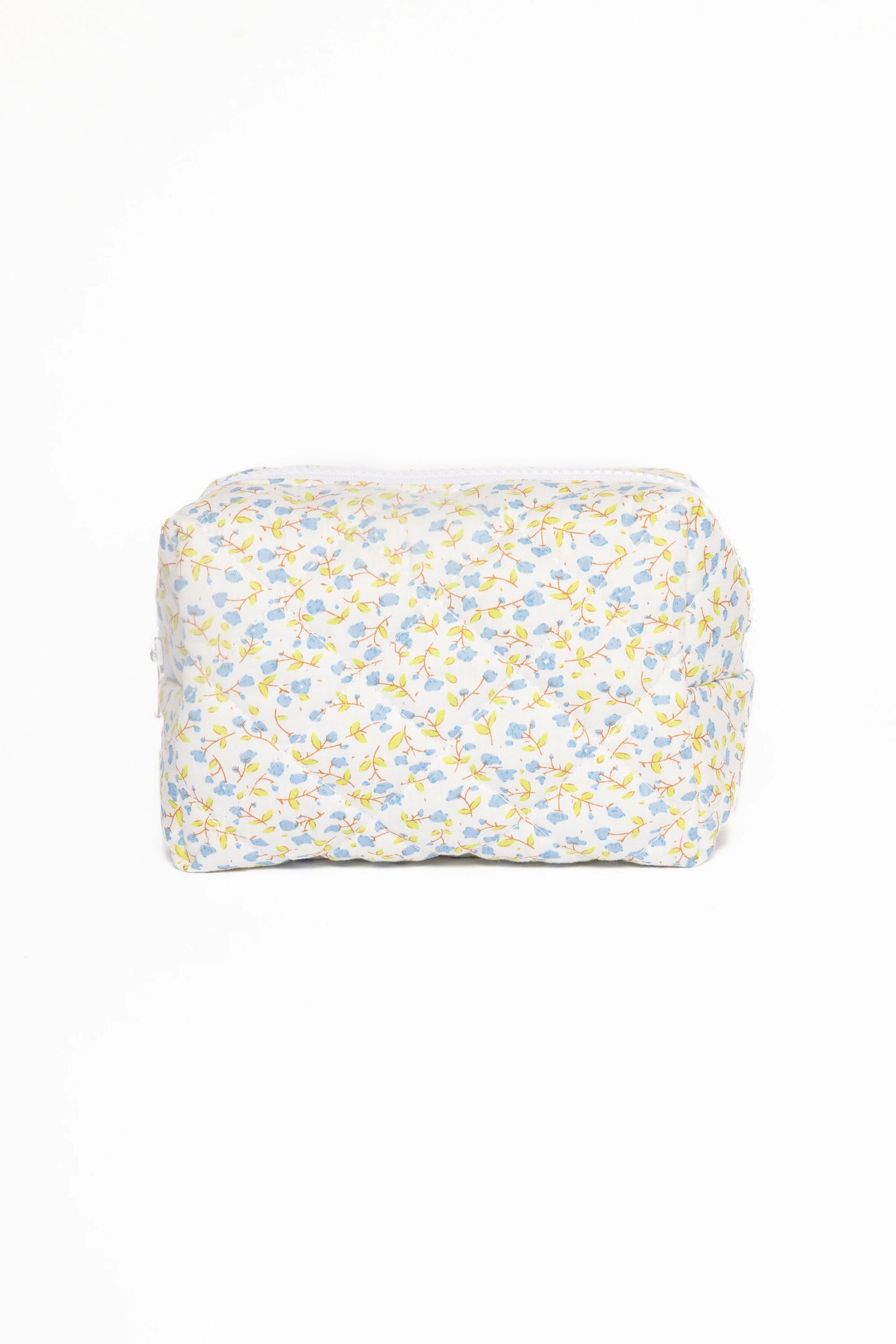 Clementine Cosmetic Bag - Blue Floral