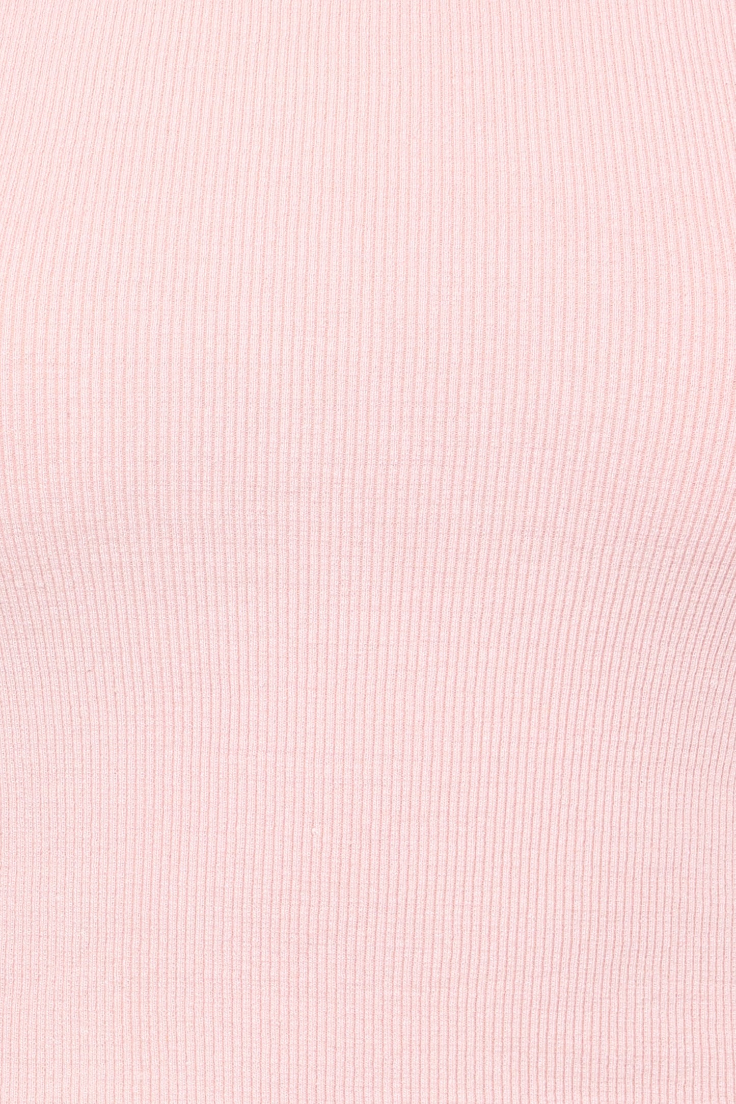 Ari Ribbed Tank Top - Petal Pink