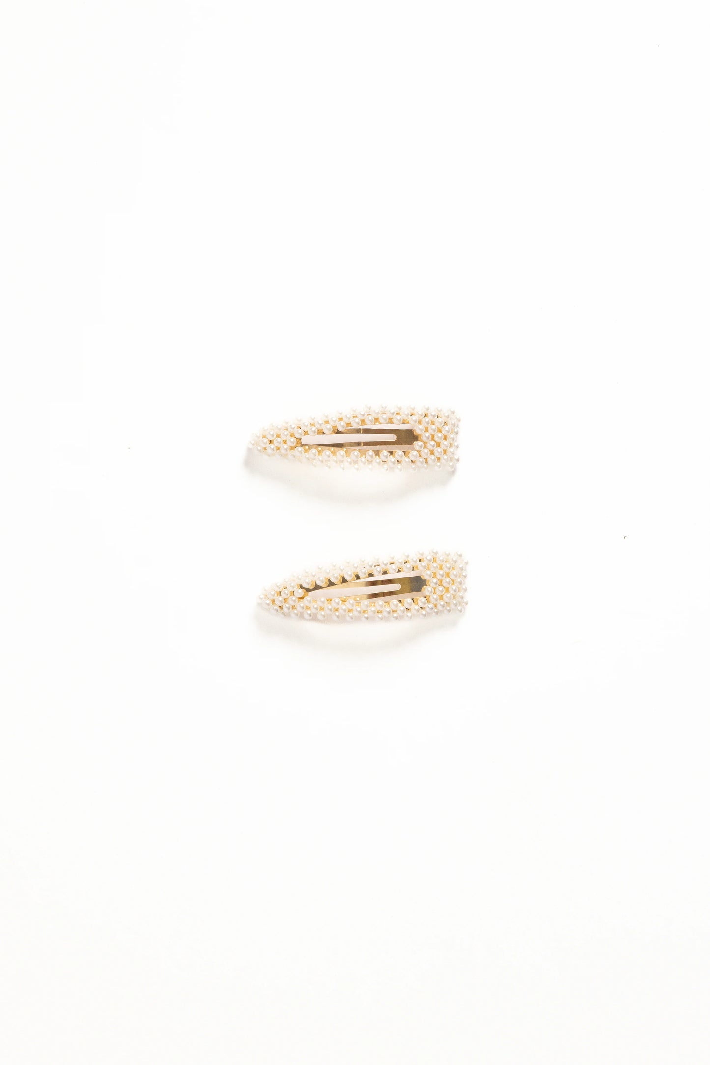 Carmen Hair Clip Set - Pearl