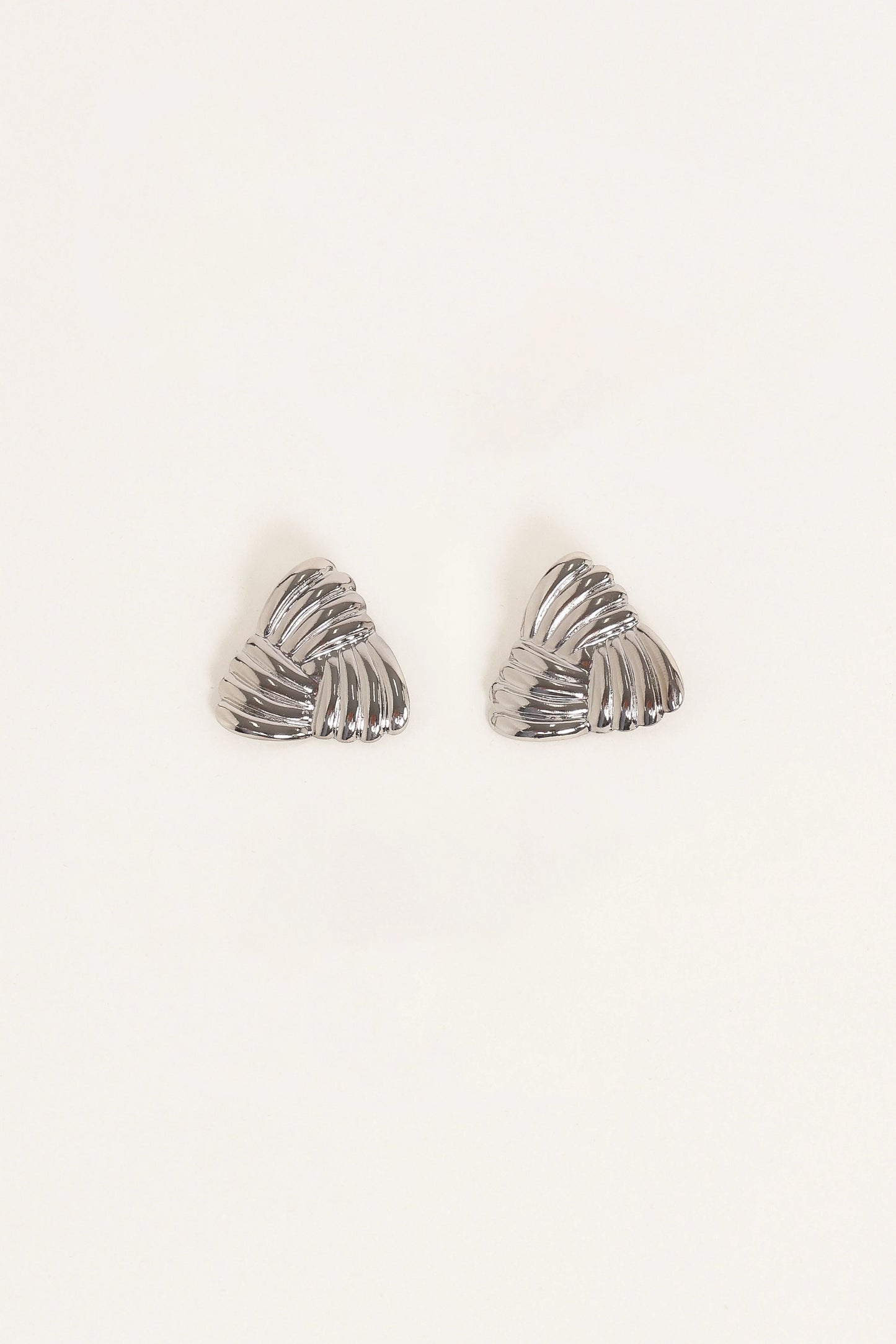 Katana Earrings - Silver
