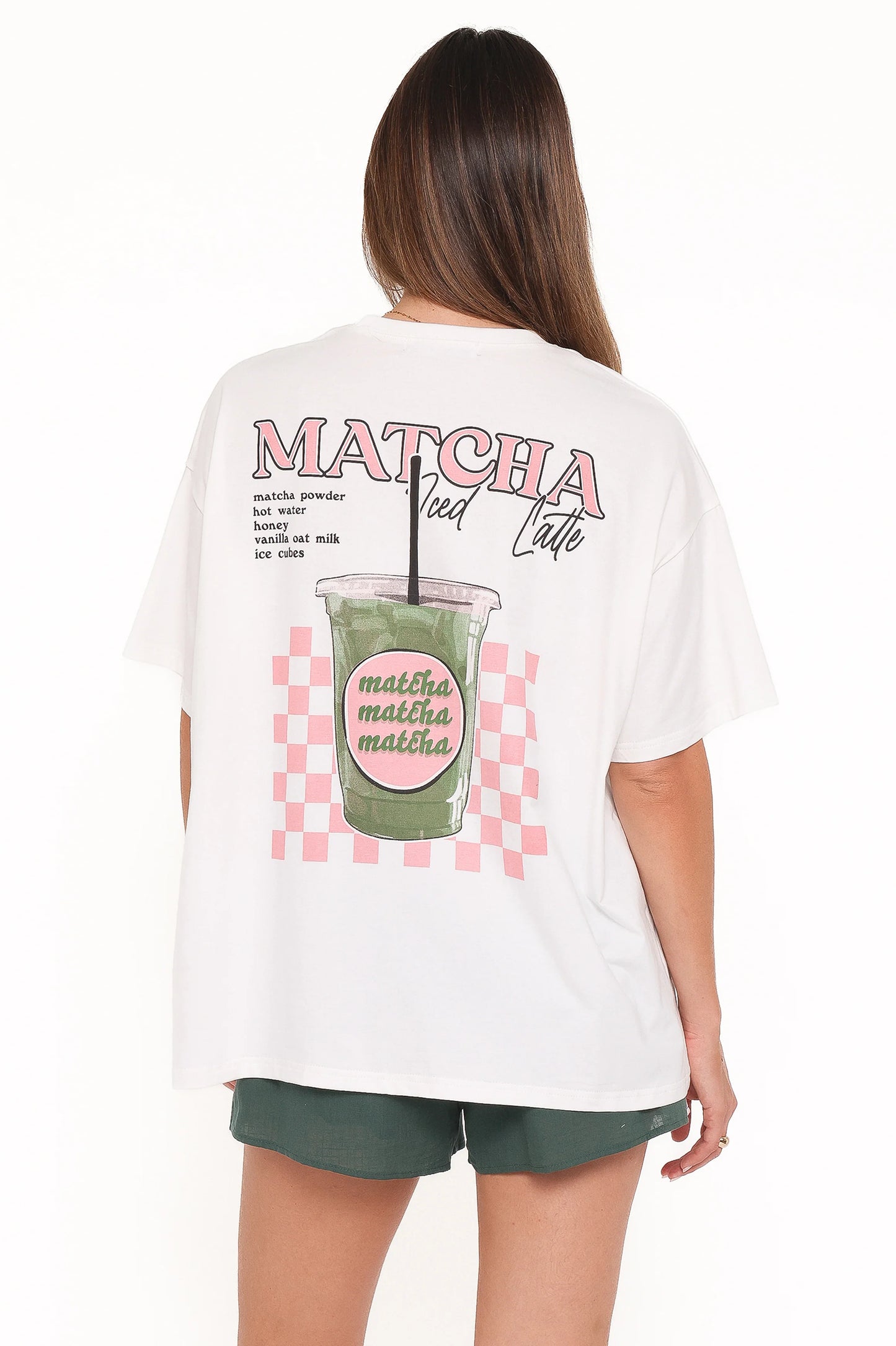 Billie Short Set - Green Matcha