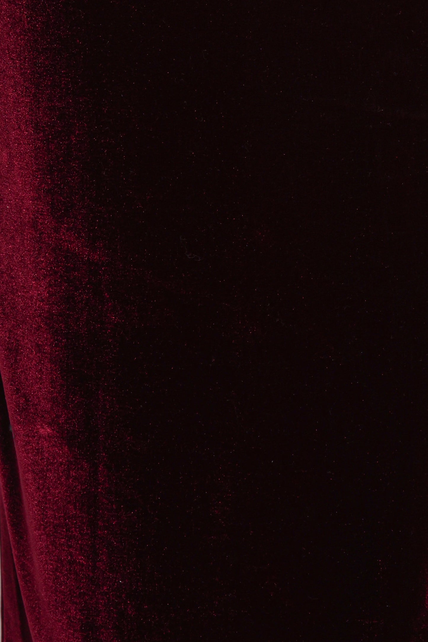 Hyatt Velvet Dress - Burgundy