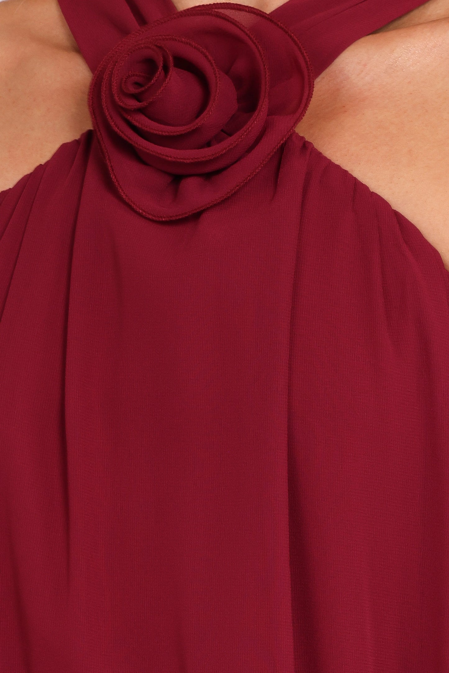 Melba Maxi Dress - Berry